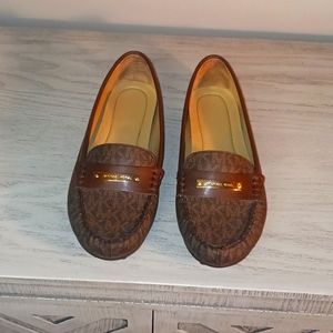 Michael Kors Everett Leather Loafers for Woman